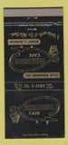Matchbook Cover - Paradiso Cafe Detroit MI 30 Strike