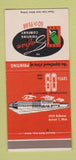Matchbook Cover - Safran Printing Detroit MI SAMPLE 30 Strike