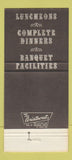 Matchbook Cover - Speakeasy Restaurant Detroit MI 30 Strike
