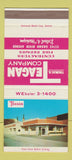 Matchbook Cover - Thomas Teagan Contractor Detroit MI SAMPLE 30 Strike