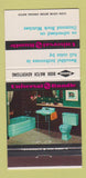 Matchbook Cover Universal Rundle Bathrooms Diamond Matches Pittsburgh 30 Strike