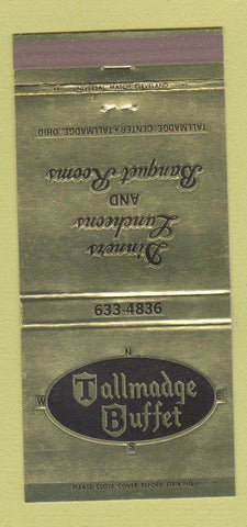 Matchbook Cover - Tallmadge Buffet Tallmadge OH 30 Strike