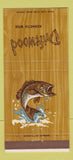 Matchbook Cover - Driftwood  Restaurant Coleman TX 30 Strike