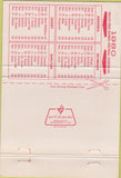 Matchbook Cover - Kasden Derby Energy Ansonia CT schedlue 40 Strike