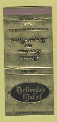 Matchbook Cover - Tallmadge Buffet Tallmadge OH 30 Strike