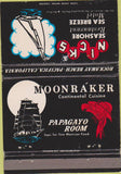 Matchbook Cover - Nicks Seashore Pacifica CA WEAR 40 Strike