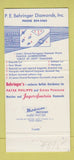 Matchbook Cover - Peter Behringer Diamonds Jewelry Buffalo NY 30 Strike
