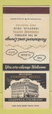 Matchbook Cover - Vendome Hotel Leadville Colorado 30 Strike