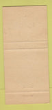 Matchbook Cover - Vendome Hotel Leadville Colorado 30 Strike