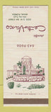 Matchbook Cover - Juanito's Centro Vasco Miami FL 30 Strike