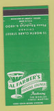 Matchbook Cover - Al Farber's Cocktail Lounge Chicago IL 30 Strike