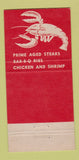 Matchbook Cover - Al Farber's Cocktail Lounge Chicago IL 30 Strike