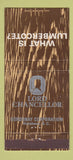 Matchbook Cover - Lord Chancellor Lumbercote Gordonay Kershaw SC 30 Strike