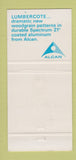 Matchbook Cover - Lord Chancellor Lumbercote Gordonay Kershaw SC 30 Strike