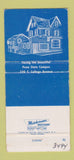 Matchbook Cover - Tavern Restaurant State College PA 30 Strike