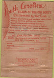 Matchbook Cover - Southern California Tourism Columbia SC WORN 40 Strike