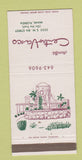 Matchbook Cover - Juanito's Centro Vasco Miami FL 30 Strike