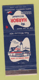 Matchbook Cover - Harbor Restaurant Santa Barbara CA WEAR 30 Strike