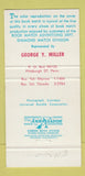 Matchbook Cover Universal Rundle Bathrooms Diamond Matches Pittsburgh 30 Strike