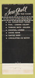 Matchbook Cover - Sea Gull Hotel Miami Beach FL 30 Strike