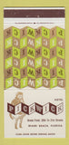 Matchbook Cover - Pickwick Hotel Miami Beach FL 30 Strike