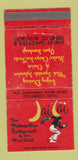 Matchbook Cover - Jai Lai Restaurant Columbus OH WEAR 30 Strike
