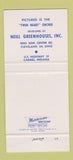 Matchbook Cover - Neill Greenhouses Cleveland OH Carmel IN 30 Strike