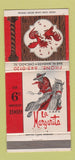 Matchbook Cover - La Margarita Cafe Chicago IL WORN 30 Strike