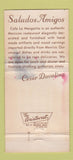 Matchbook Cover - La Margarita Cafe Chicago IL WORN 30 Strike