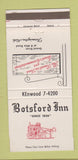 Matchbook Cover - Botsford Inn Farmington MI 30 Strike