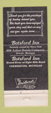 Matchbook Cover - Botsford Inn Farmington MI 30 Strike