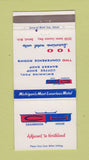 Matchbook Cover - Cranbrook House Detroit MI 30 Strike