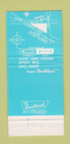 Matchbook Cover - Cranbrook House Detroit MI 30 Strike