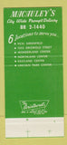 Matchbook Cover - Macauley's Stationers Detroit MI SAMPLE 30 Strike