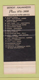Matchbook Cover - Mid West Paper Products Detroit MI 30 Strike