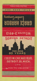Matchbook Cover - Grace Harbor Lumber Detroit MI 30 Strike