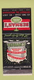 Matchbook Cover - Berman's Chop House Detroit MI 30 Stick