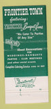 Matchbook Cover - Guffin's King of Beef Farmington MI 30 Strike