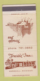 Matchbook Cover - Fireside Inn Marshall MI 30 Strike