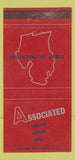 Matchbook Cover - Associated Truck Lines MI 30 Strike