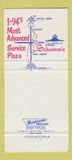 Matchbook Cover - Shumm's Restaurant Ann Arbor MI 30 Strike