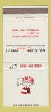 Matchbook Cover - Kalamazoo Container Company Shipping Kalamazoo MI 30 Strike