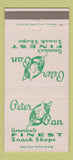 Matchbook Cover - Peter Pan Snack Shop Chicago IL 30 Strike