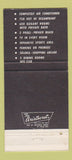 Matchbook Cover - Carillon Hotel Miami Beach FL 30 Strike