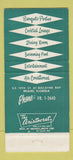Matchbook Cover - Ocean Ranch Hotel Miami FL 30 Strike