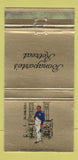 Matchbook Cover - Bonaparte's Retreat Houston TX Napoleon 30 Strike
