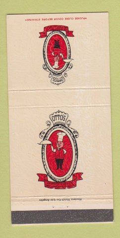 Matchbook Cover - Otto's Pink Pig Sherman Oaks CA 30 Strike