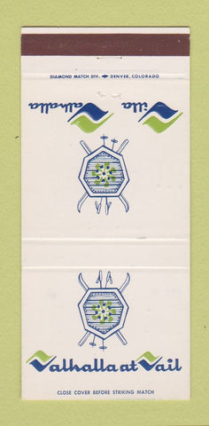 Matchbook Cover - Valhalla at Vail Colorado 30 Strike