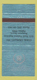 Matchbook Cover - Cadillac Coral Pompano Beach FL 30 Strike