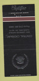 Matchbook Cover - Central Cadillac Cleveland OH 30 Strike